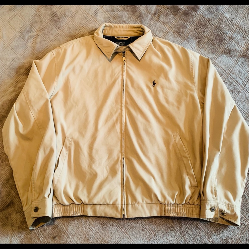 Polo jacket.